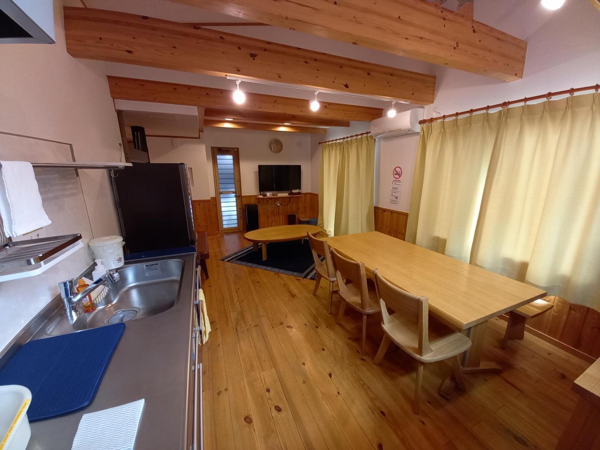 橙色小屋别墅 富士河口湖 客房 照片