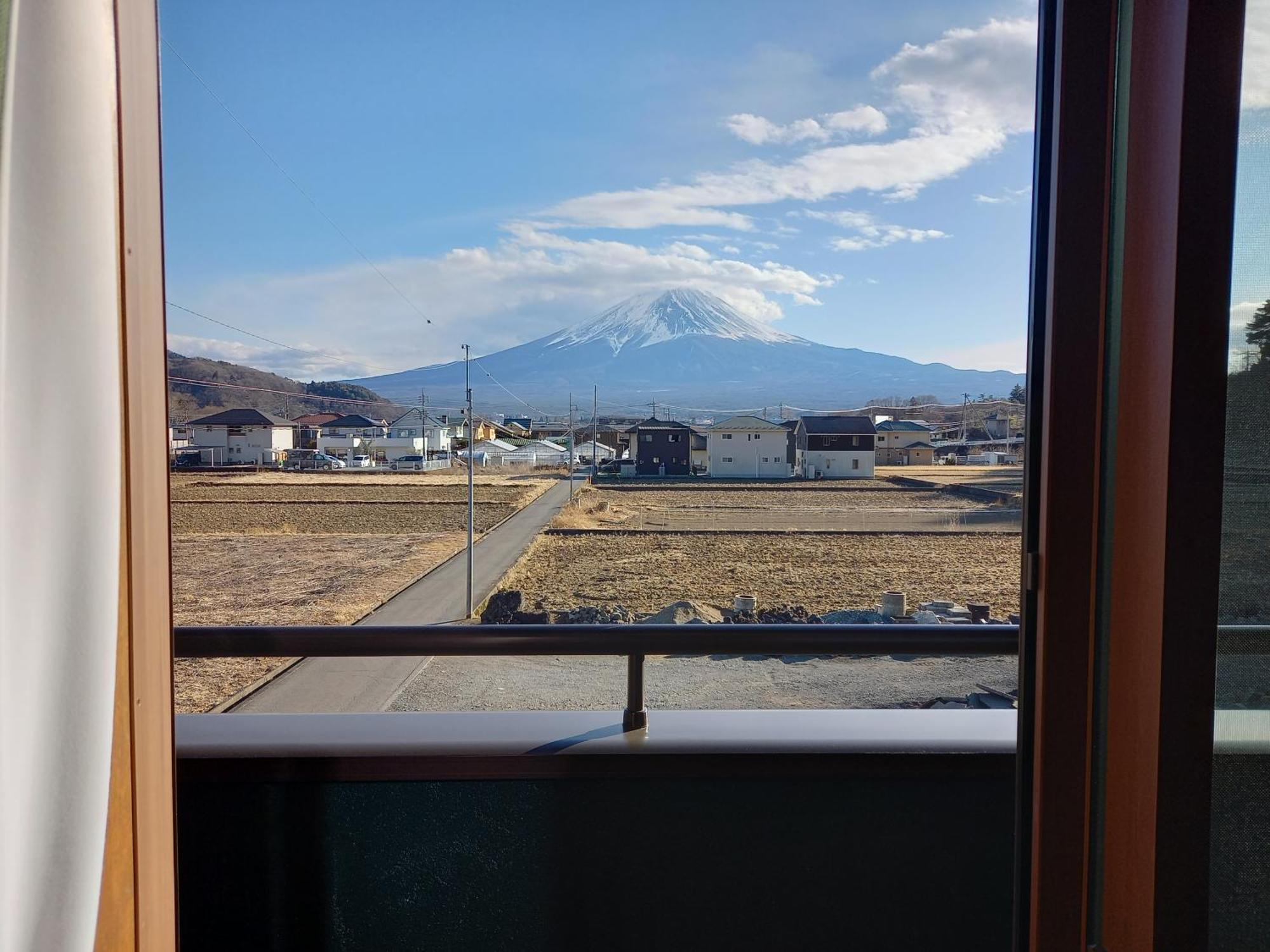 橙色小屋别墅 富士河口湖 客房 照片