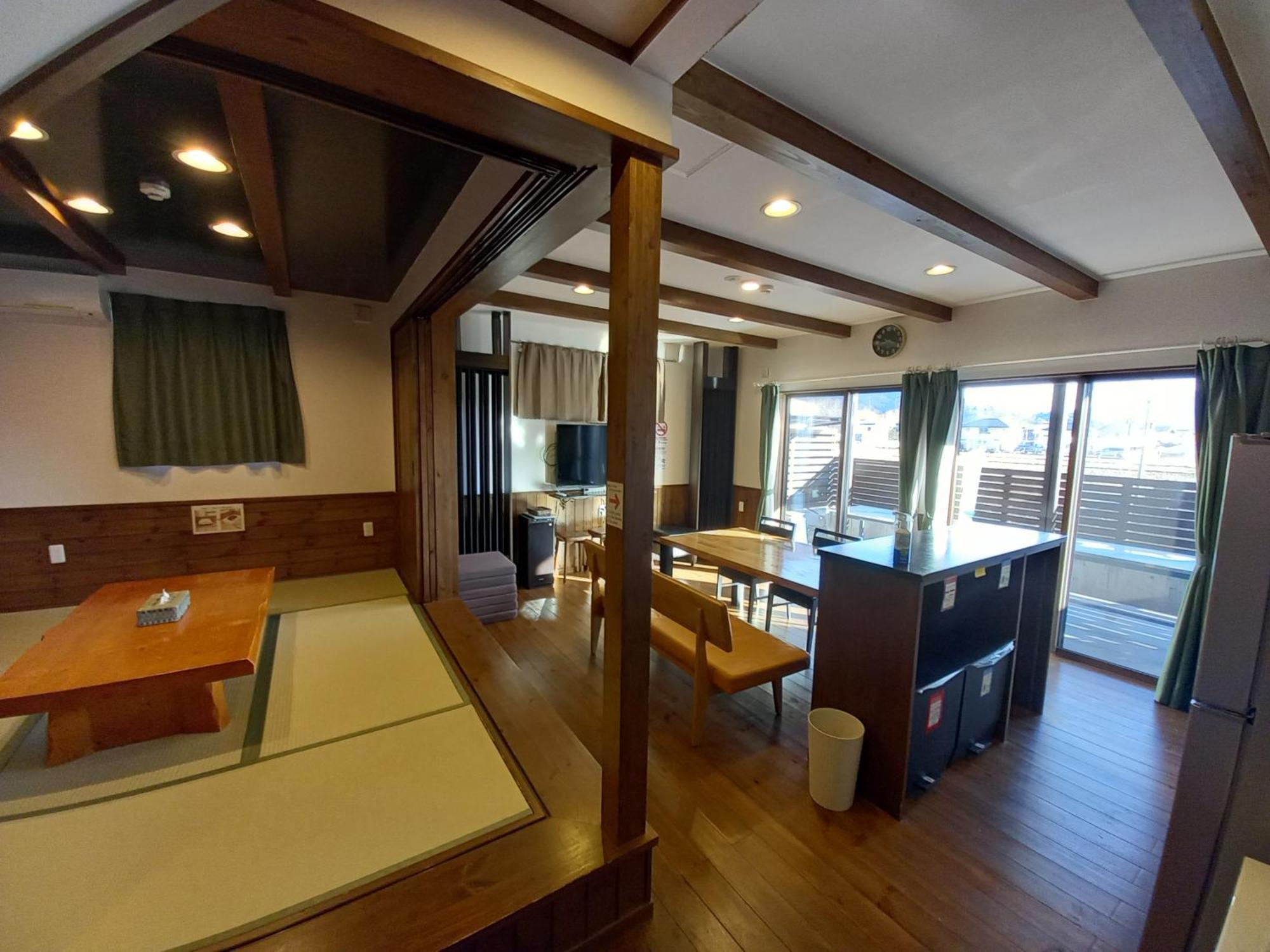 橙色小屋别墅 富士河口湖 客房 照片