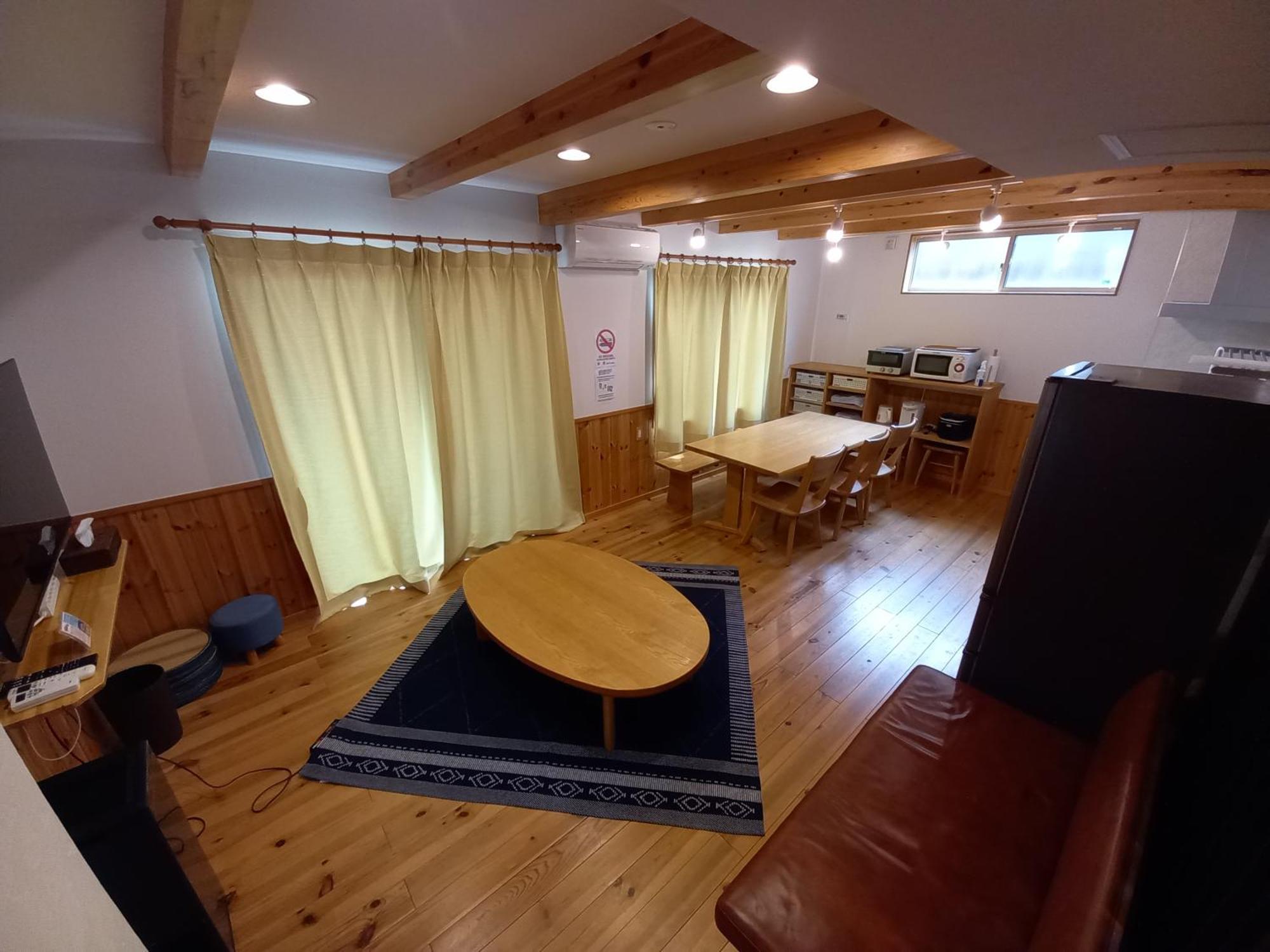 橙色小屋别墅 富士河口湖 客房 照片