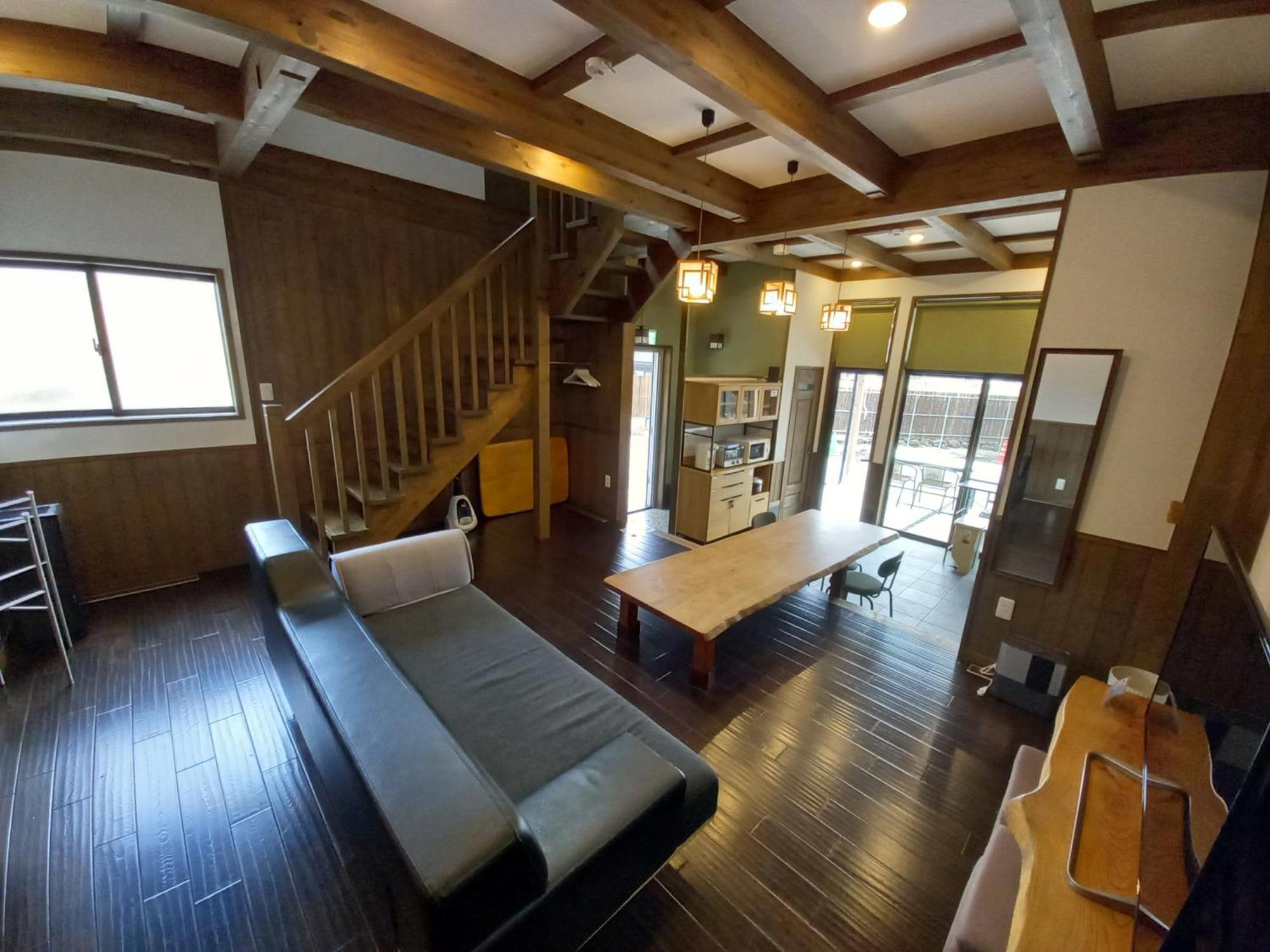 橙色小屋别墅 富士河口湖 客房 照片